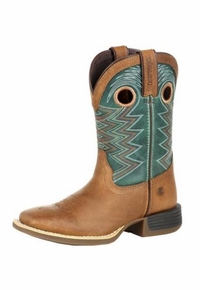 Durango Lil Rebel Pro Youth Teal Western Boot DBT0224Y