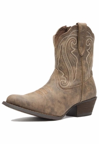 Women's Durango Crush Distressed Shortie Boots DRD0372