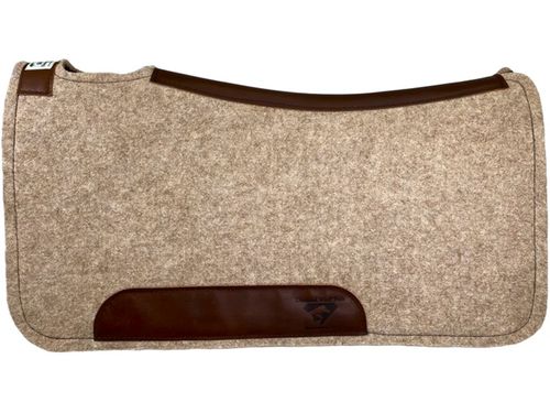 Diamond Wool Contoured Cowboy Saddle Pad TB