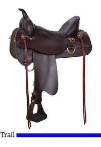 High Horse by Circle Y Big Springs Trail Saddle 6862 w/Free Pad