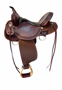 High Horse Rosebud Cordura Trail Saddle 6918
