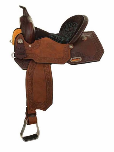 Circle Y High Horse Windcrest Barrel Saddle 6231