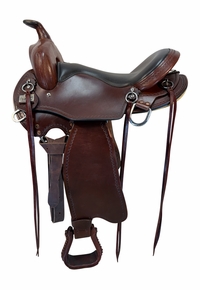 HOLD 08/25/2026ct 16 Inch Used Big Horn Light Flex Trail Saddle Wide Gaited Tree 815