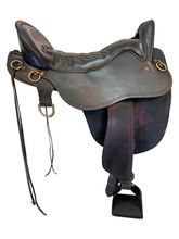 HOLD 2025/07/13 18.5Inch Used Tucker River Plantation Trail Saddle 146