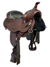 SOLD 2025/08/16j  16 Inch Used Circle Y JG Wind River Trail Saddle 1750