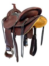 SOLD 2025/10/25 16 Inch Used Dakota Haflinger Trail Saddle 2214