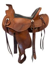 16 Inch Used Dakota Wade Ranch Saddle Wide Tree 809