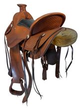 16 Inch Used Dakota Wade Ranch Saddle Wide Tree 809