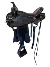 SOLD 2026/02/13 15.5Inch Used Bar J Saddlery Trail Saddle X Wide Tree