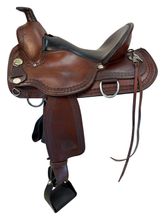 SOLD 2026/02/02  16 Inch Used Circle Y Durango Mule Trail Saddle Medium Flex Tree 1155