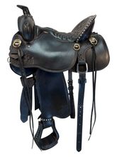 15.5Inch Used Tucker High Plains Trail Saddle Medium Tree 262