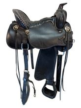 15.5Inch Used Tucker High Plains Trail Saddle Medium Tree 262
