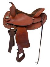 16 Inch Used Crates Arabian Trail Saddle Wide Tree 2391
