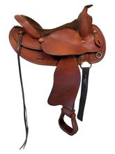 16 Inch Used Crates Arabian Trail Saddle Wide Tree 2391