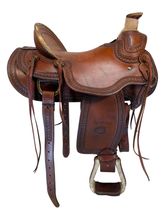 SOLD 2026/02/05 16 Inch Used Billy Cook Arbuckle Wade Ranch Saddle Wide Tree 2182