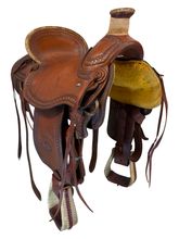 SOLD 2026/02/05 16 Inch Used Billy Cook Arbuckle Wade Ranch Saddle Wide Tree 2182