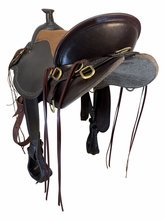 SOLD 2026/03/26j  16.5Inch Used Tucker Mule Trail Saddle Medium Tree 289