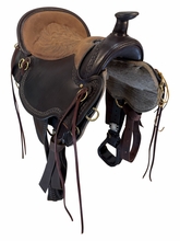 SOLD 2026/03/26j  16.5Inch Used Tucker Mule Trail Saddle Medium Tree 289