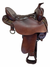 SOLD 2026/04/13j 16.5Inch Used Tucker High Plains Trail Saddle X Wide Tree 260