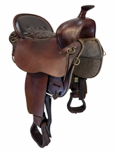 SOLD 2026/04/13j 16.5Inch Used Tucker High Plains Trail Saddle X Wide Tree 260