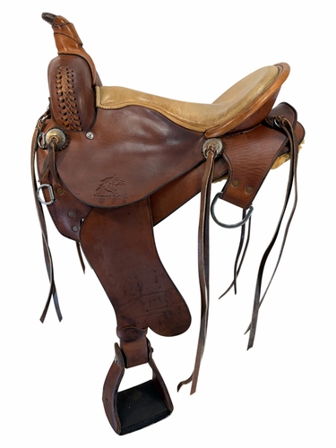 SOLD 2026/07/02 15.5Inch Used Synergist Trail Saddle Medium Tree 3323