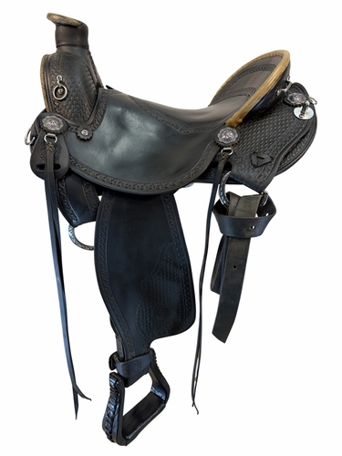 HOLD 2026/07/23j  16 Inch Used Allegany Cascade Wade Trail Saddle Extra Wide Tree