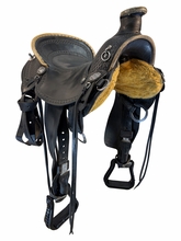 HOLD 2026/07/23j  16 Inch Used Allegany Cascade Wade Trail Saddle Extra Wide Tree
