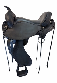 HOLD 2026/06/15c 17 Inch Used Circle Y Alabama Gaiter Trail Saddle Medium Flex Tree 1581