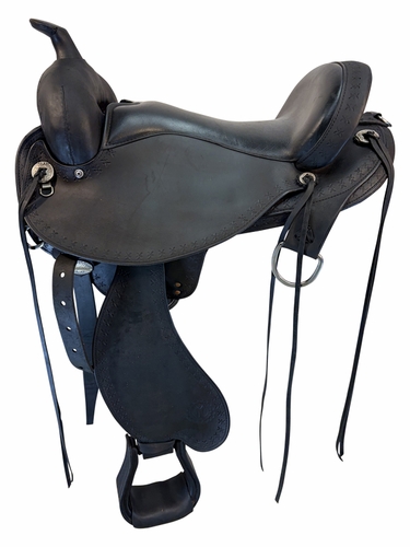 HOLD 2026/07/18j   17 Inch Used Circle Y Alabama Gaiter Trail Saddle Medium Flex Tree 1581