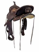 SOLD 2026/06/17j  15 Inch Used Circle Y Sunflower Trail Saddle Medium Flex Tree 1682