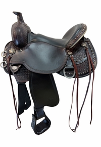 16 Inch Used Circle Y Reno Trail Saddle Wide Flex Tree 2373