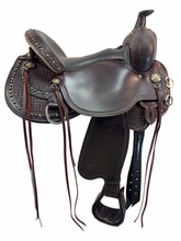 SOLD 2026/07/07   16 Inch Used Circle Y Reno Trail Saddle Wide Flex Tree 2373