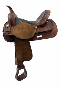 HOLD 2026/07/09e  15 Inch Used high Horse By Circle Y Trail Saddle Wide Tree 6811