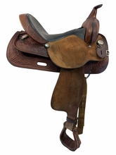 HOLD 2026/07/09e  15 Inch Used high Horse By Circle Y Trail Saddle Wide Tree 6811
