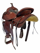 16 Inch Used Billy Cook Trail Saddle Wide Tree 1777