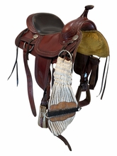 16 Inch Used Billy Cook Trail Saddle Wide Tree 1777