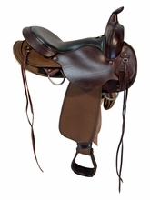 SOLD 2026/08/19e  16 Inch Used Circle Y High Horse El Campo Cordura Trail Saddle Medium Tree 6970