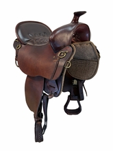 HOLD 08/31/2026ct 16.5Inch Used Tucker High Plains Trail Saddle X Wide Tree 260