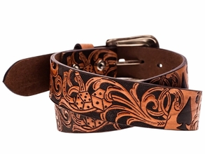 Hooey Gambler Filigree Belt HMBLT068