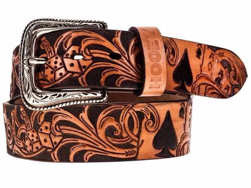Hooey Gambler Filigree Belt HMBLT068