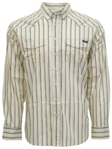 Hooey Mens Maverick Long Sleeve Button Up Shirt HT1864WH