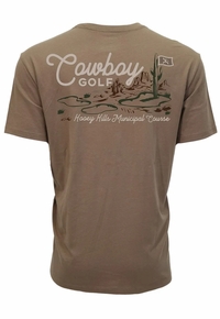 Hooey Men�s �Hooey Hills� Cowboy Golf T-Shirt HT1795BR