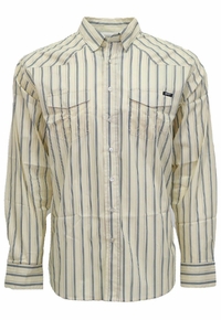 Hooey Mens Maverick Long Sleeve Button Up Shirt HT1864WH