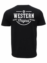 Hooey Mens Western OG Black T-Shirt HT1711BK CLEARANCE