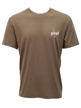 Hooey Mens Punchy Rodeo Brown T-shirt PT2602