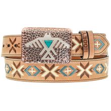 Hooey Ladies Original Aquila Stitching Belt HWBLT035