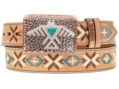 Hooey Ladies Original Aquila Stitching Belt HWBLT035