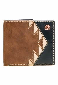 Hooey Tonkawa Bifold Wallet HBF006-BRBK