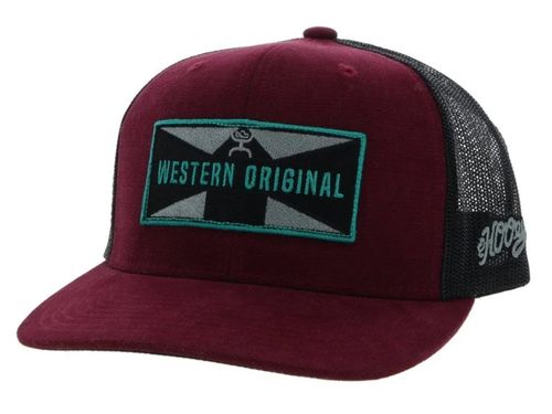 Holley Hooey Maroon Trucker Hat 2229T