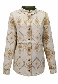 Hooey Womens Bandera Reversible Barn Jacket HJ160OLCR